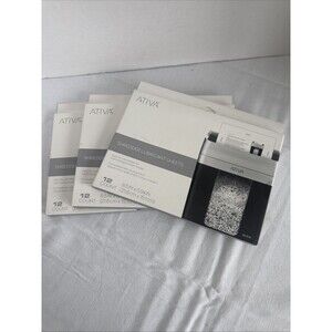 Ativa Paper Shredder Lubricant Sheets 3 Packs of 12 Sheets 8.58x5.94 in